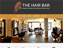 Tablet Screenshot of hairbarnj.com